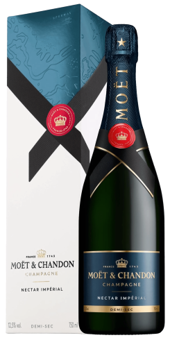 Шампанское Moët & Chandon Nectar Imperial белое полусухое 0.75л в
