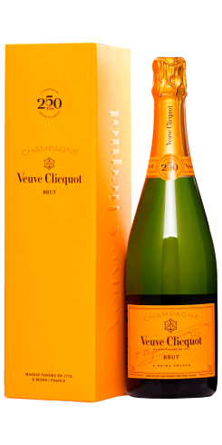 Шампанське Veuve Clicquot Brut біле брют 0.75л у подарунковій