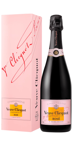 Шампанское Veuve Clicquot Ponsardin Rose в подарочной упаковке