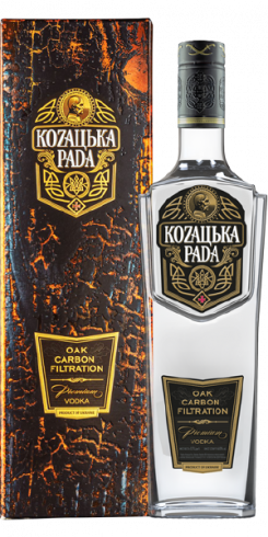 Горілка Козацька Рада Преміум в сувенірній упаковці 0.7л ≡ Купити