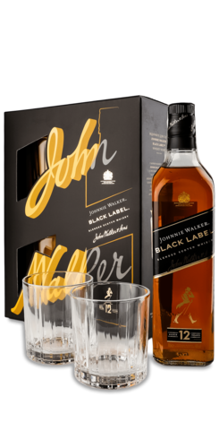 Набір віскі Johnnie Walker Black Label / Джонні Уокер Блек Лейбл