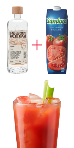 Коктейльный набор Bloody Mary (Кровавая Мэри), 14 порций ≡ Купить