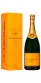 Шампанское Veuve Clicquot Brut белое брют 1.5л в подарочной упаковке