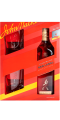 ФотоВіскі Johnnie Walker Red label 0.7л у подарунковій упаковці + 2 склянки