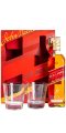 Виски Johnnie Walker Red label + 2 стакана 0.7л