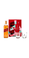 Віскі Johnnie Walker Red label 0.7л у подарунковій упаковці + 2 склянки Фото Віскі Johnnie Walker Red label 0.7л у подарунковій упаковці + 2 склянки №4