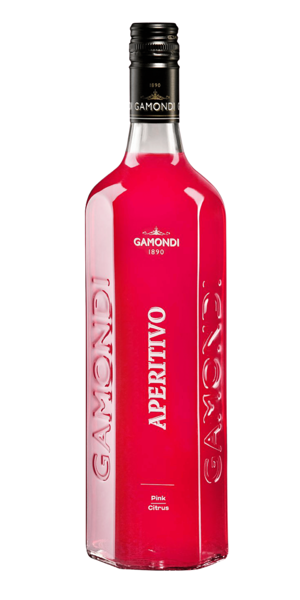 Фото Напій алкогольний Аперитив на основі вина Gamondi Aperitivo Pink Citrus 13,5% 1л-каталог