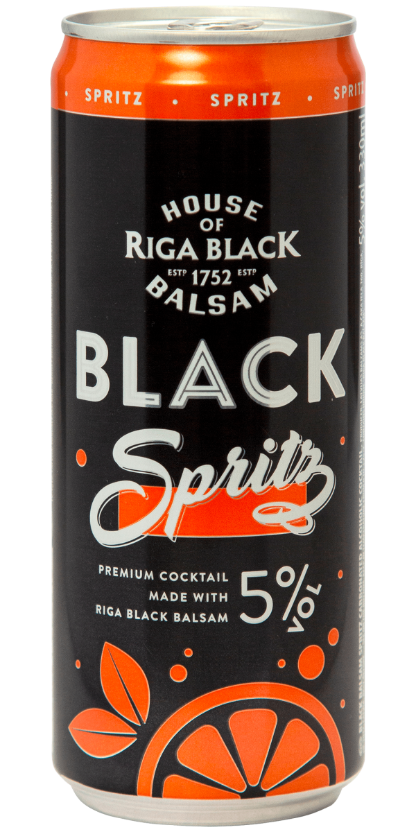 Фото Напій слабоалкогольний газований Riga Black Balsam Spritz Cocktail 0.33л-каталог