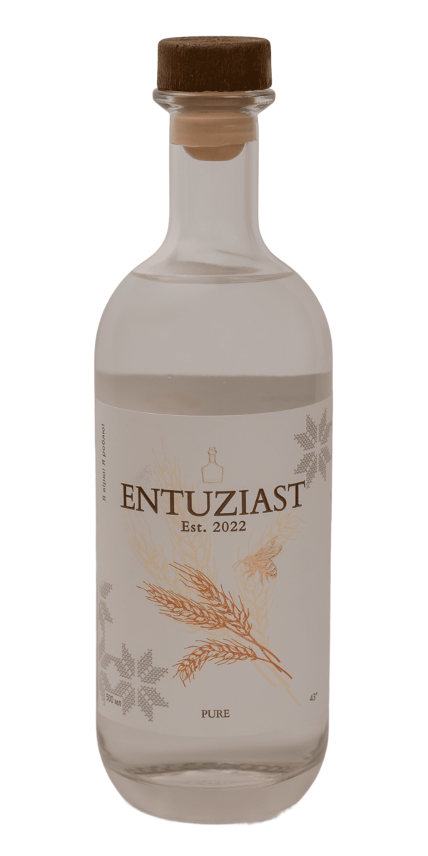 Фото Напій спиртний медовий дистилят Entuziast Honey Spirit 40% 0.5л-каталог