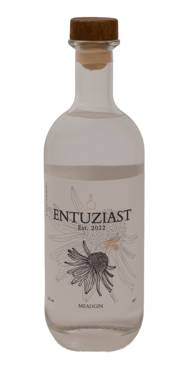 Фото Напій спиртний медовий дистилят MeadGIN 40% 0.5л-каталог