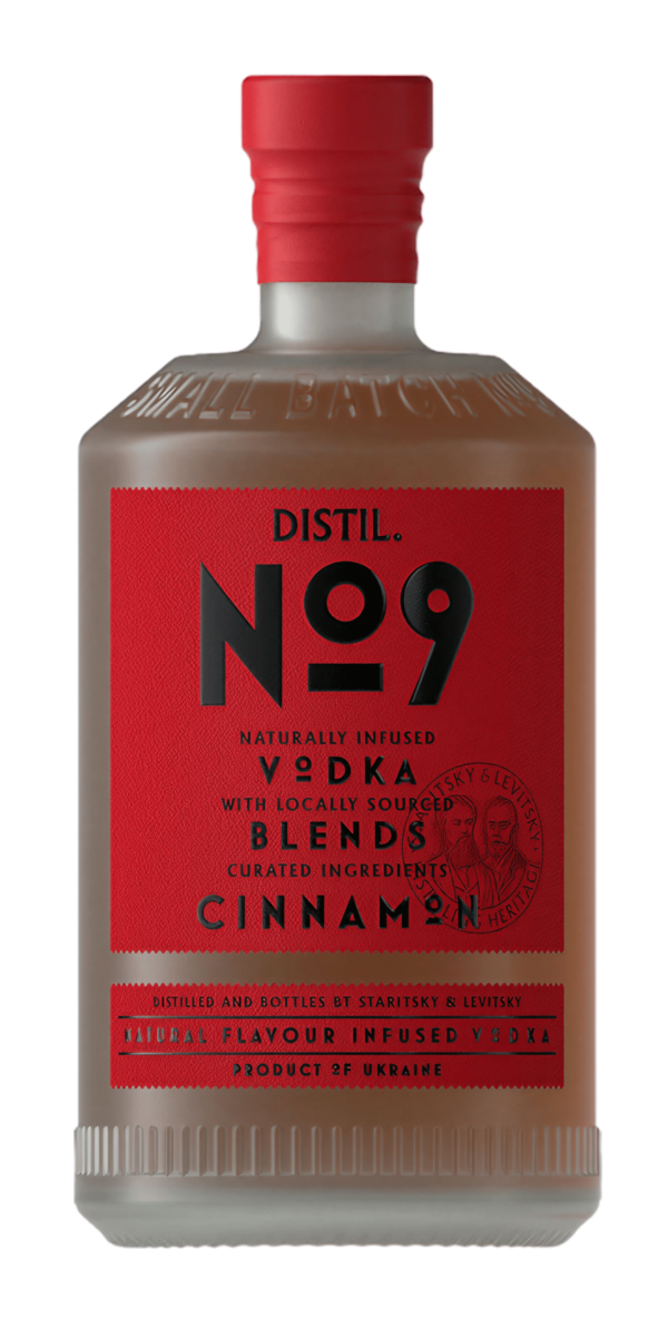 Фото Напиток спиртной DISTIL. №9 CINNAMON 38% 0.7л-каталог