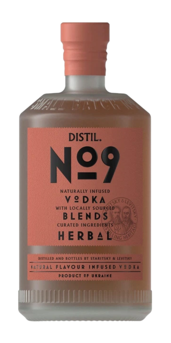 Фото Напиток спиртной DISTIL. №9 HERBAL 38% 0.7л-каталог