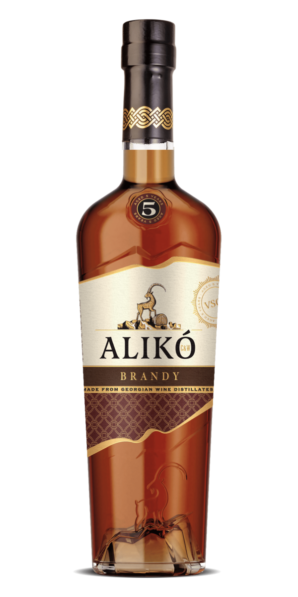 Фото Бренди ALIKO 5* 40% 0.5л-каталог