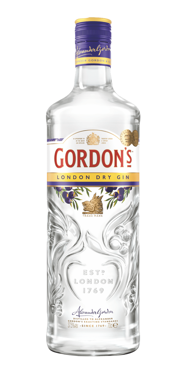 Фото Джин Gordon’s London Dry Gin 37.5% 0.7л-каталог