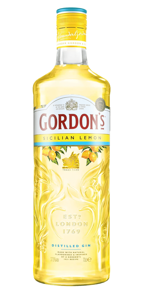 Фото Алкогольный напиток на основе джина Gordon's Sicilian Lemon 37.5% 0.7л-каталог