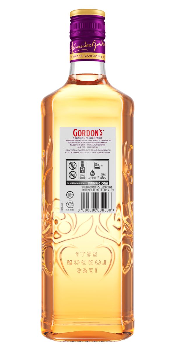 Напій на основі джину Gordon's Tropical Passionfruit / Гордонс