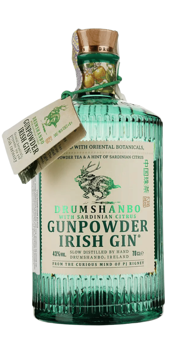 Фото Джин Drumshanbo Gunpowder Irish Gin Sardinian Citrus 43% 0.7л-каталог