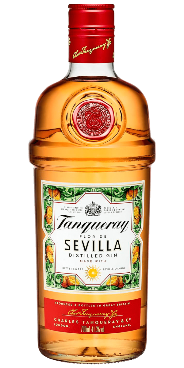 Фото Джин Tanqueray Flor de Sevilla Gin 41.3% 0.7л-каталог