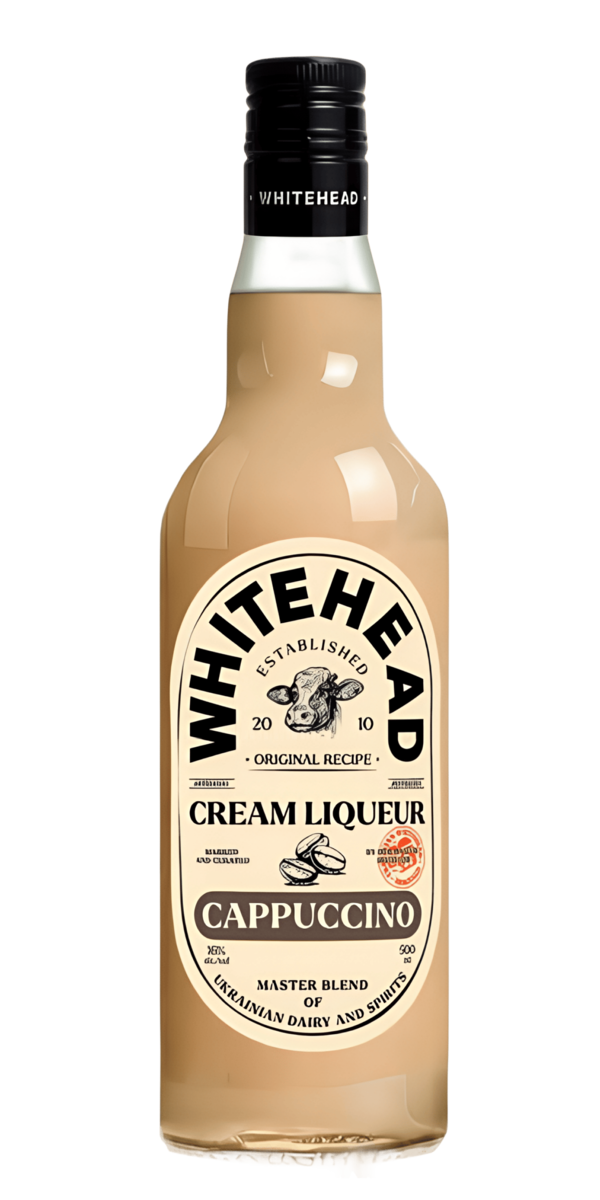 Фото Лікер Whitehead Cappuccino 16% 0.5л-каталог