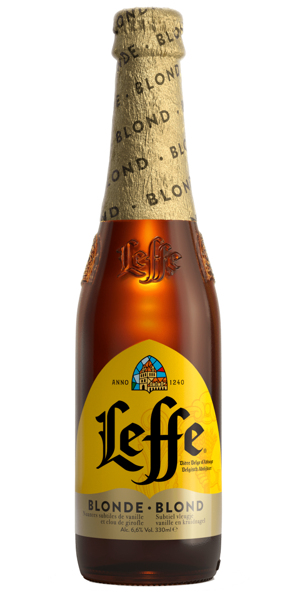 Фото Пиво Leffe Blonde светлое 0.33л