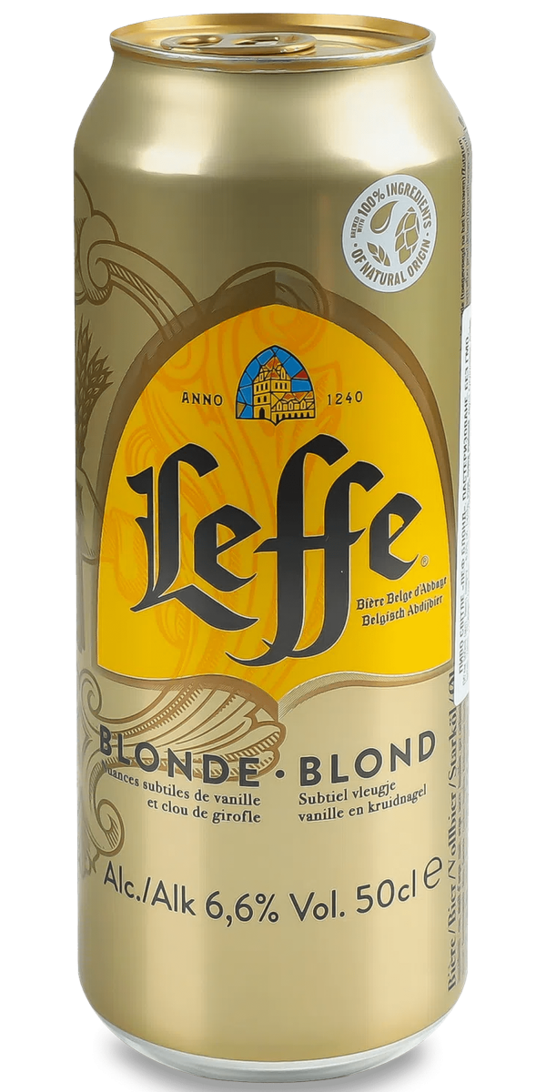 Фото Пиво Leffe Blonde светлое 0.5л-каталог