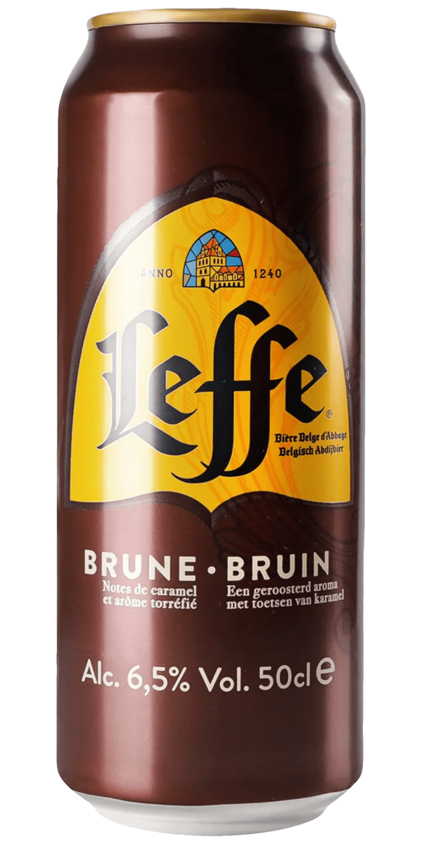 Фото Пиво Leffe Brune темне фільтроване 0.5л -каталог