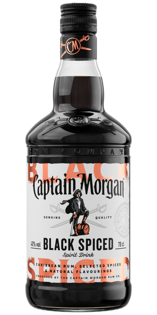 Фото Ромовий напій Captain Morgan «Black Spiced» 0.7л-каталог