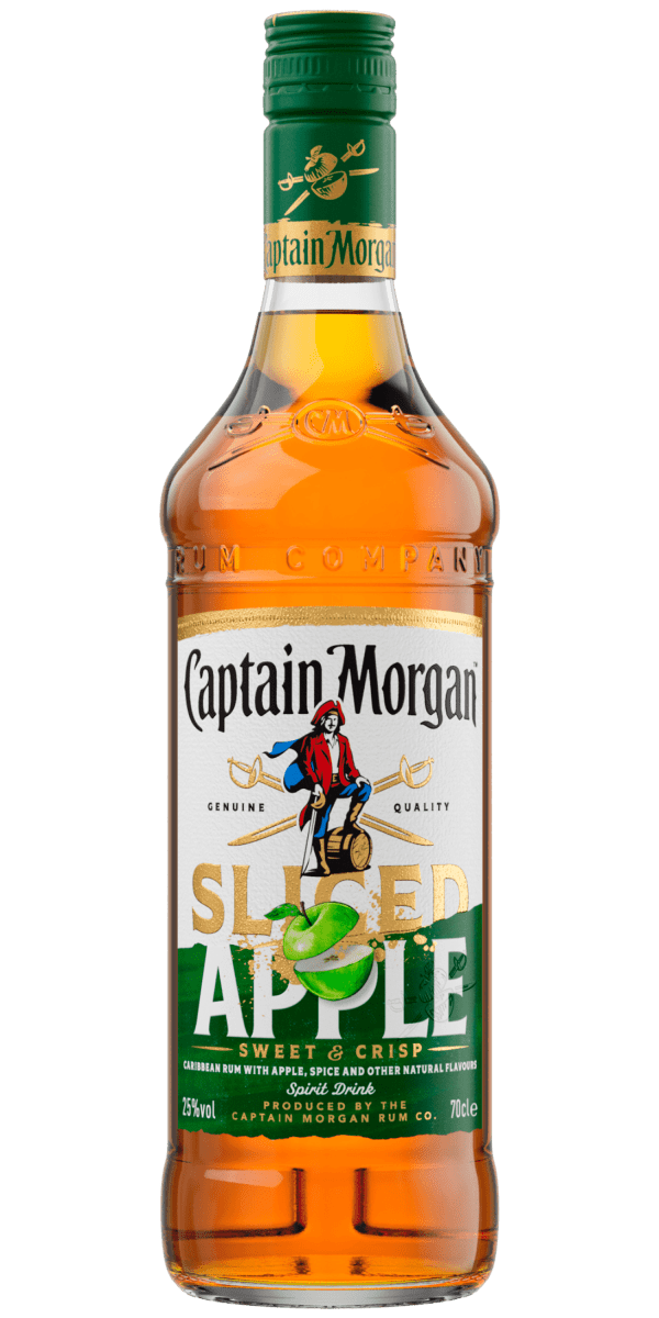 Фото Ромовый напиток Captain Morgan Sliced Apple 0.7л-каталог