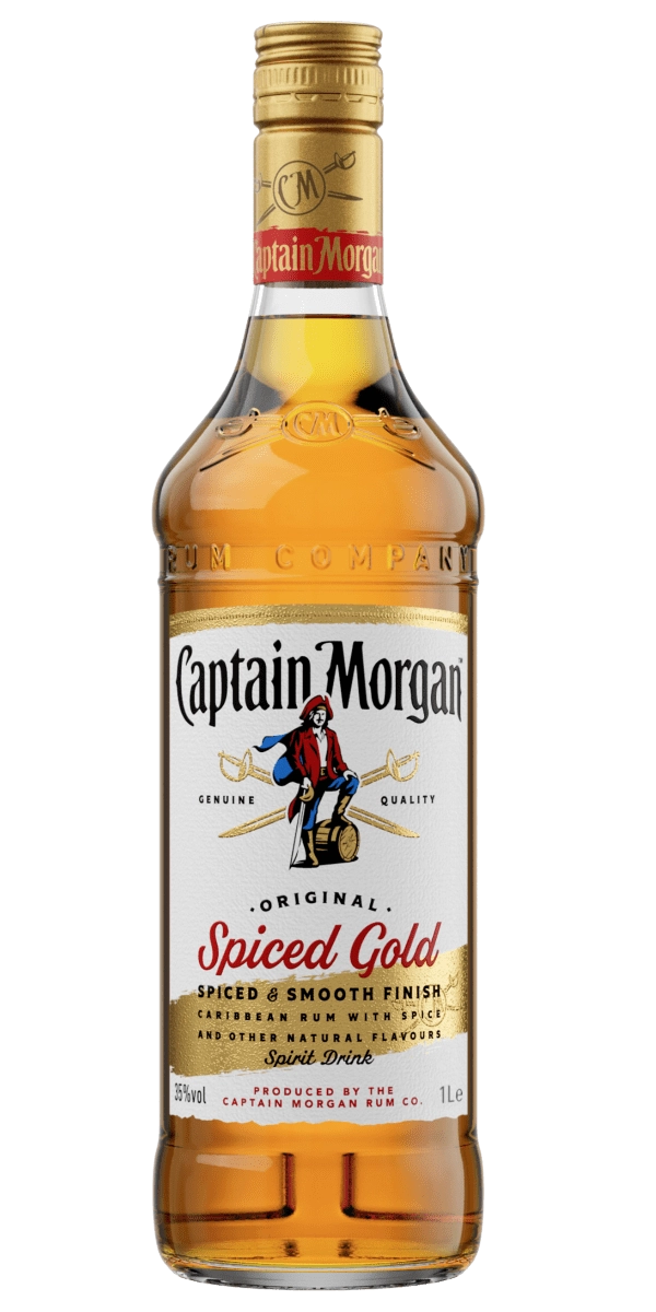 Фото Ромовый напиток Captain Morgan Spiced Gold 1л