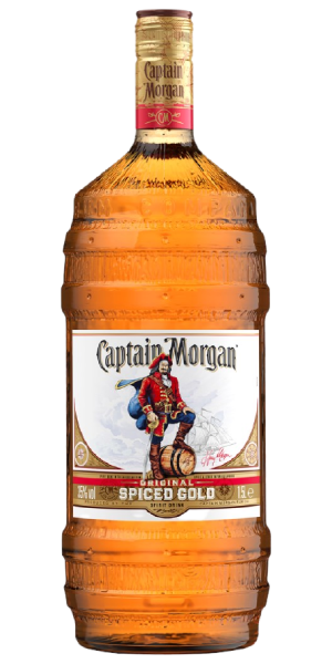 Фото Ромовый напиток Captain Morgan Spiced Gold 1.5л-каталог
