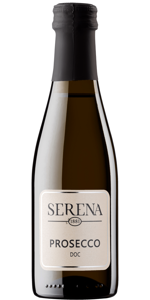 Фото Вино ігристе Serena 1881 Prosecco Frizzante DOC Treviso біле сухе 0.2л