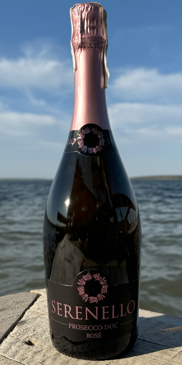 Вино игристое Serenello Prosecco DOC Rose Brut Millesimato 0.75л