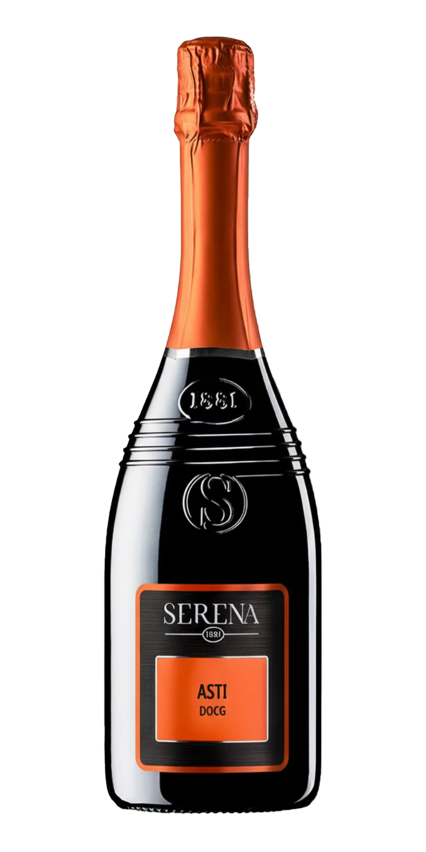 Фото Вино ігристе SERENA 1881 Asti DOCG Spumante Dolce біле солодке 0.75л-каталог
