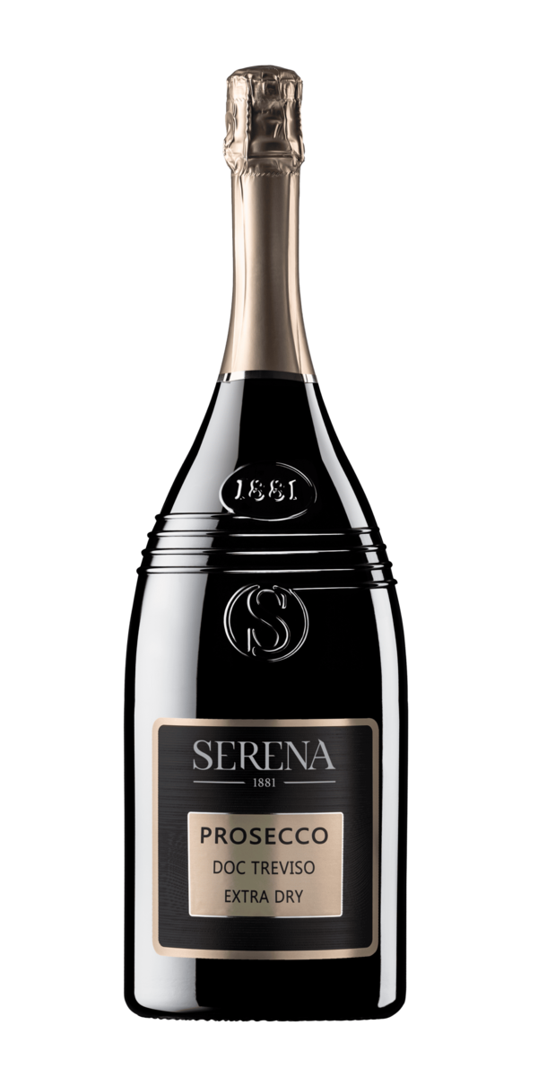 Фото Вино ігристе Serena 1881 Prosecco Spumante DOC Treviso Magnum біле екстра сухе 1.5л-каталог