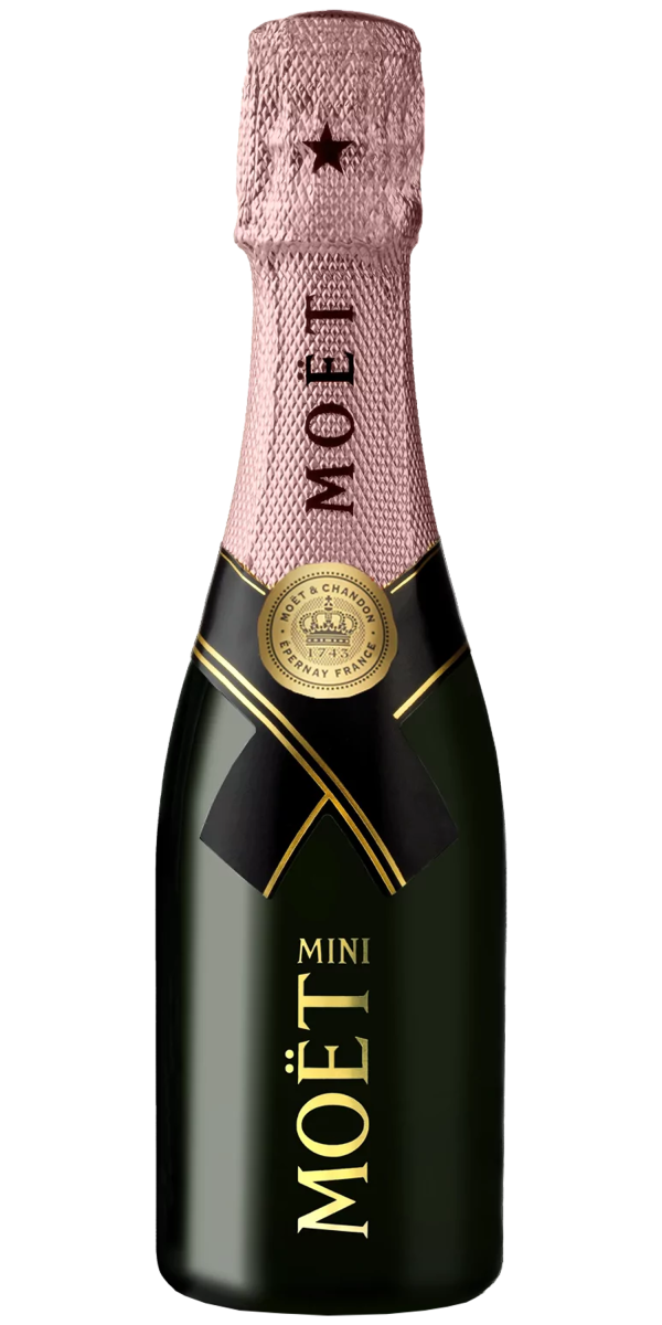 Фото Шампанське Moët & Chandon Rose Imperial рожеве сухе 0.2л-каталог