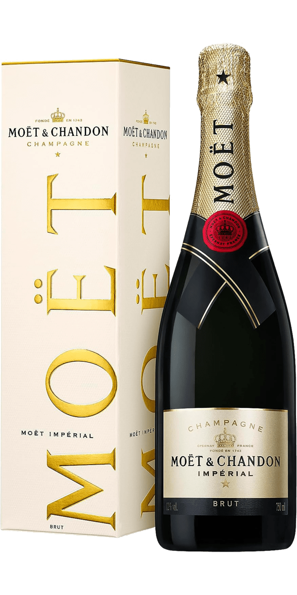 Фото Шампанское Moët & Chandon Brut Imperial белое сухое 0.75л в подарочной упаковке-каталог