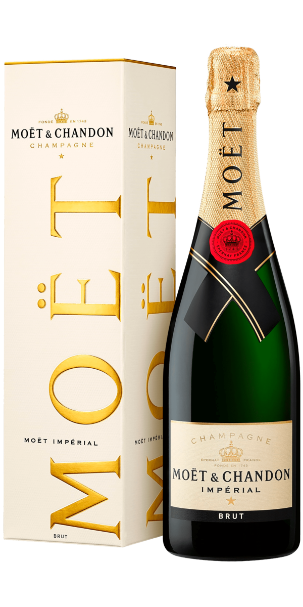 Фото Шампанское Moët & Chandon Brut Imperial белое сухое 1.5л в подарочной упаковке №1