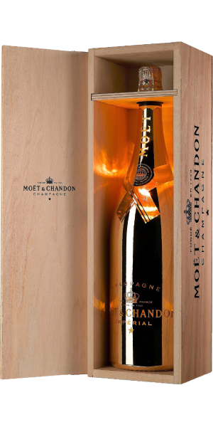 Фото Шампанское Moët & Chandon Brut Imperial Bright Night белое сухое 1.5л в подарочной упаковке