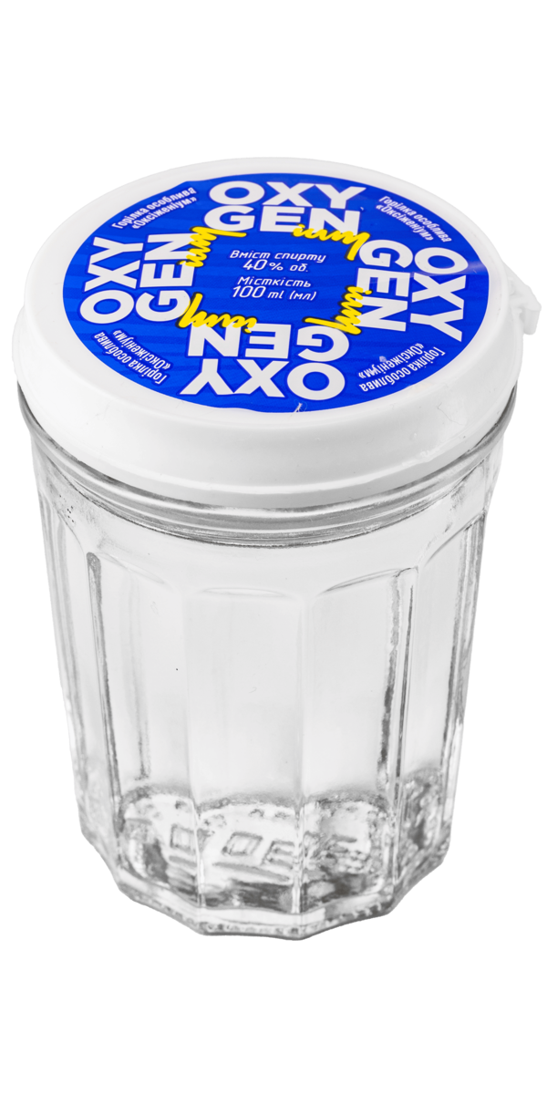 Фото Горілка особлива Легка Воздух OXYGENIUM 40% чарка 0.1л №1