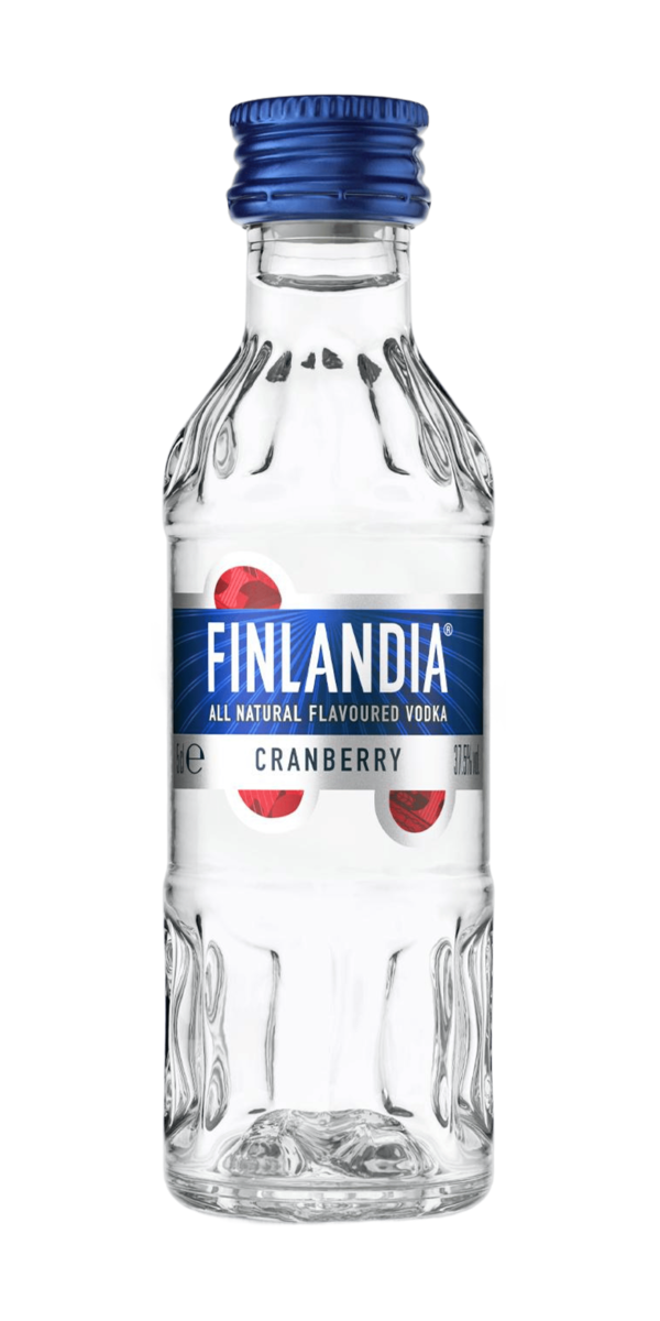 Фото Алкогольний напій Finlandia Журавлина 37.5% 0.05л-каталог