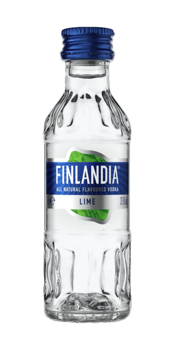 Фото Алкогольний напій Finlandia Лайм 37.5% 0.05л-каталог