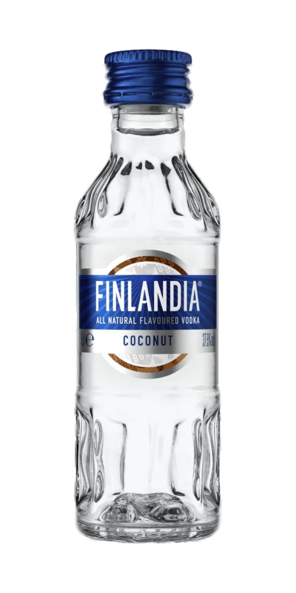 Фото Алкогольний напій Finlandia Кокос 37.5% 0.05л-каталог