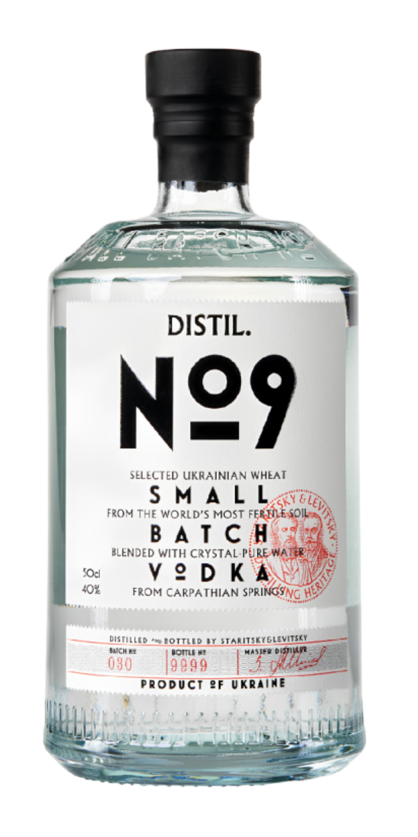 Фото Водка DISTIL. №9 40% 0.5л-каталог
