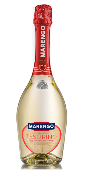 Фото Напій винний слабоалкогольний ігристий Marengo Tesorino Bianco 0.75л-каталог