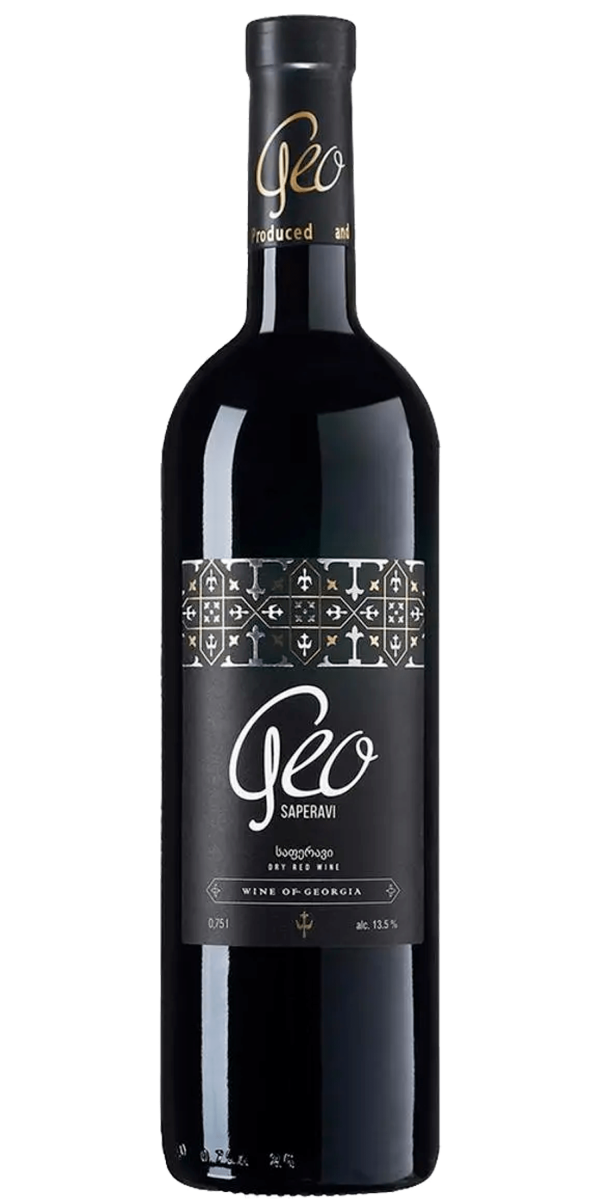 Фото Вино Geo Saperavi сухе червоне 0.75л-каталог