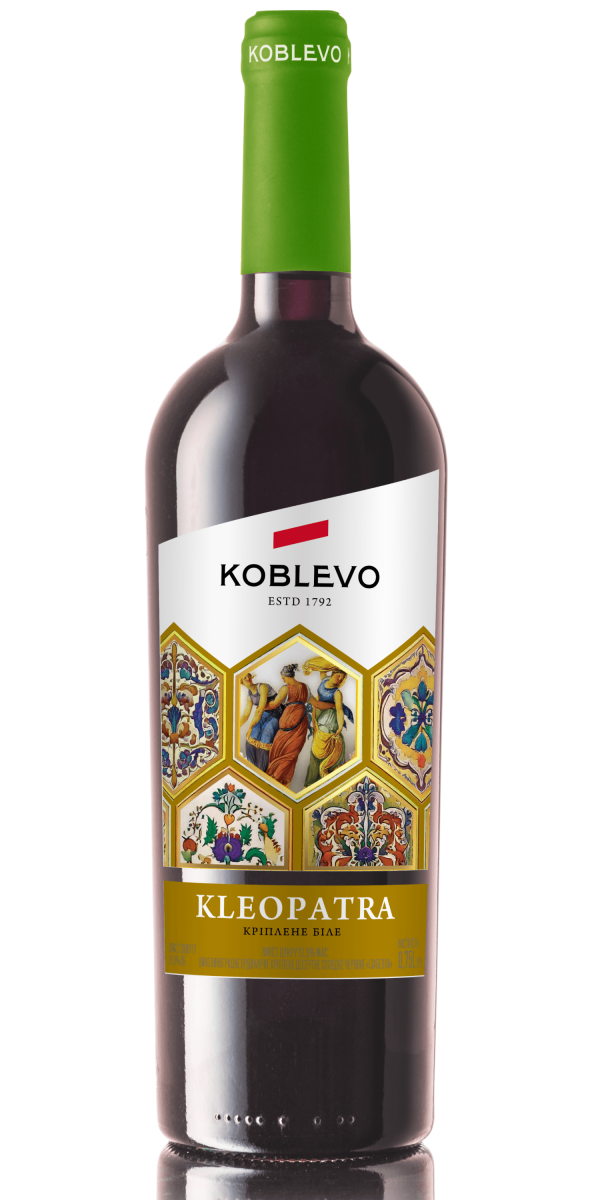 Фото Напиток винный крепкий Вино KOBLEVO Бордо Клеопатра 0.75л-каталог