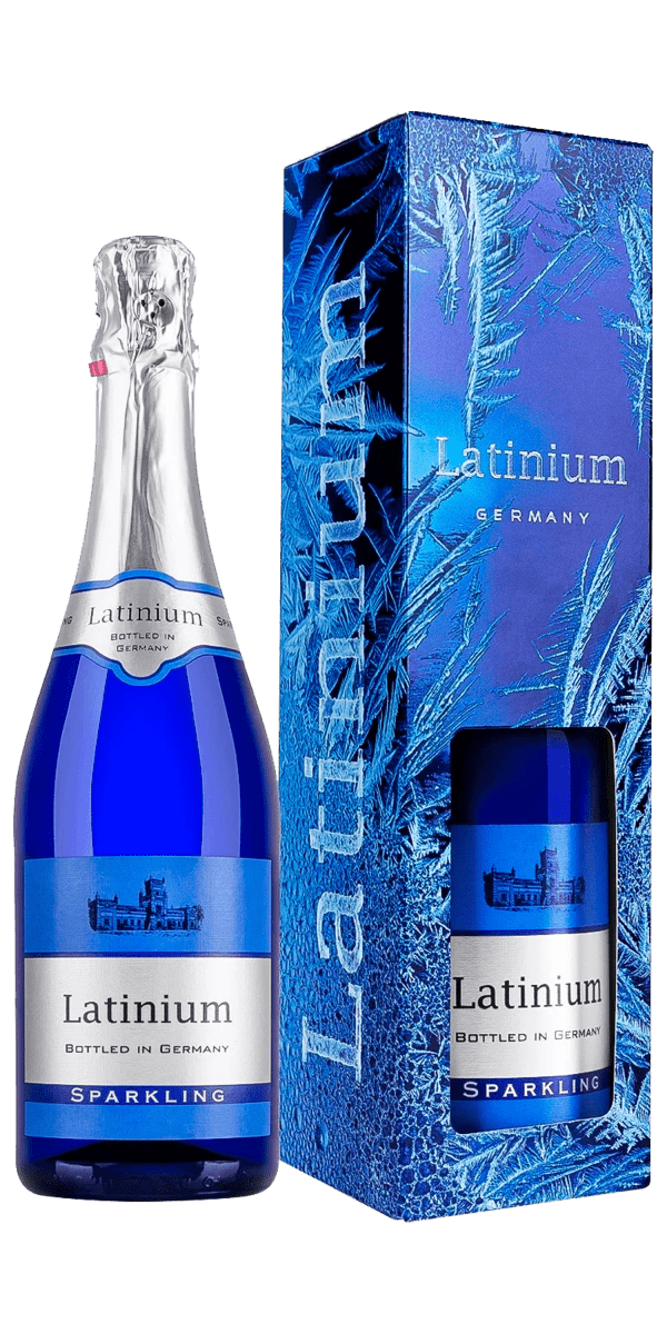 Фото Винный напиток Latinium Sparkling белое полусладкое 0.75л в сувенирной упаковке