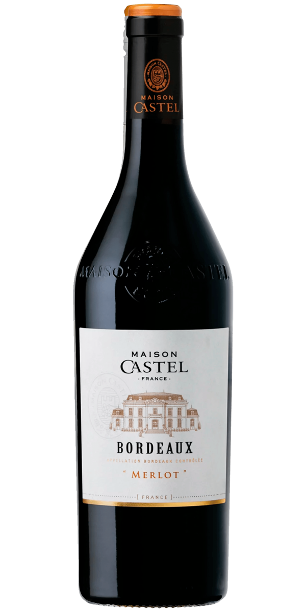 Фото Вино Maison Castel Bordeaux Merlot красное сухое 0.75л-каталог
