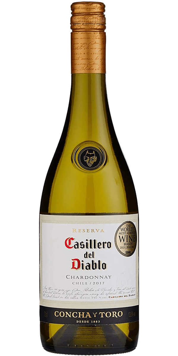 Фото Вино Concha y Toro Casillero del Diablo Chardonnay біле сухе 0.75л-каталог