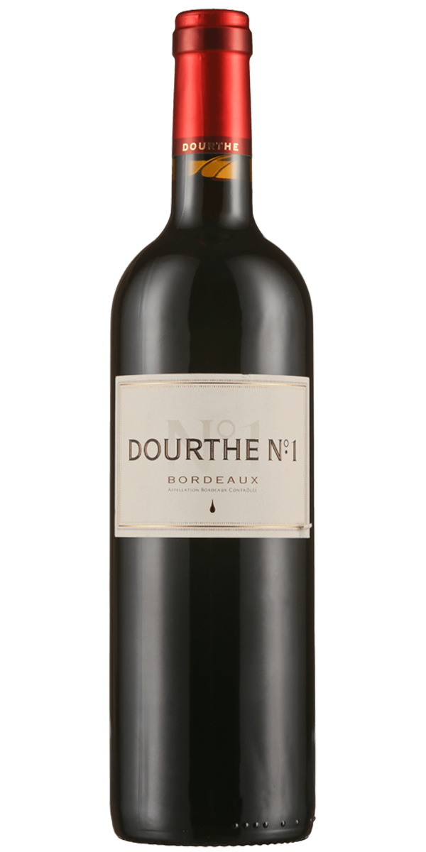 Фото Вино Dourthe Bordeaux Rouge №1 красное сухое 0.75л-каталог